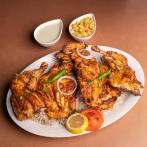 BBQ CHICKEN ANGARA HALD/FULL (RICE)