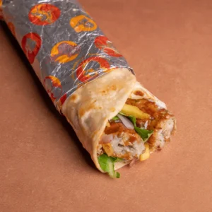 CHICKEN KABAB PARATHA ROLL