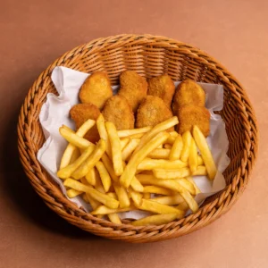 CHICKEN NUGGETS WITH FRIES
