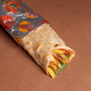 CHICKEN SHWARMA PARATHA ROLL